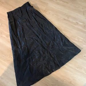 Vintage black tulle skirt.